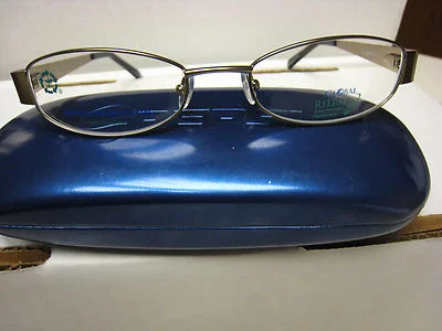 GLOBAL RELEAF EYEGLASS FRAMES Style KOBUK VALLEY BROWN 51-18-135 W/GLOBAL Case