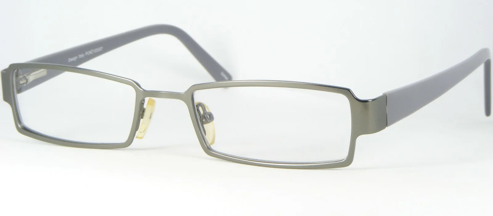 Global USA 43 TF46 M.L.GUN GUNMETAL EYEGLASSES GLASSES METAL FRAME 50-19-140mm