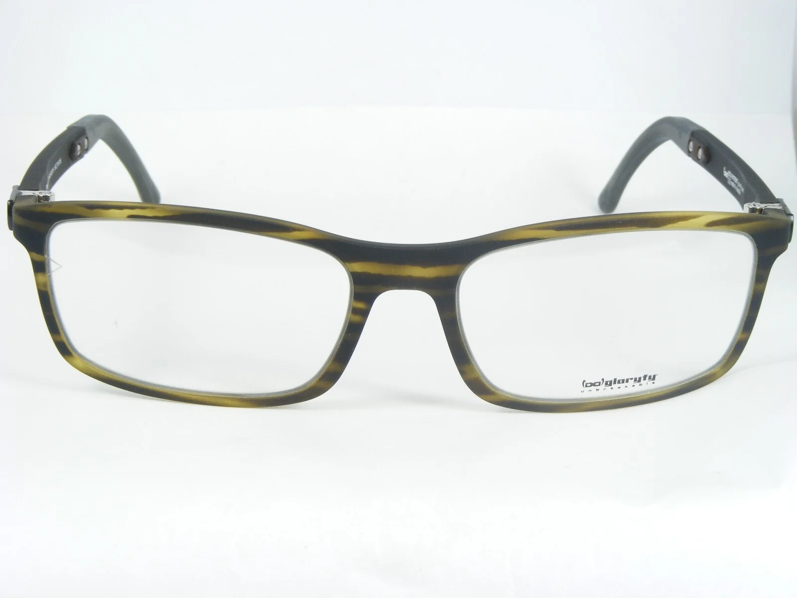 Gloryfy Unbreakable Eastside 1X18-03-00/16 MATT OLIVE BROWN EYEGLASSES 56-18-135 2