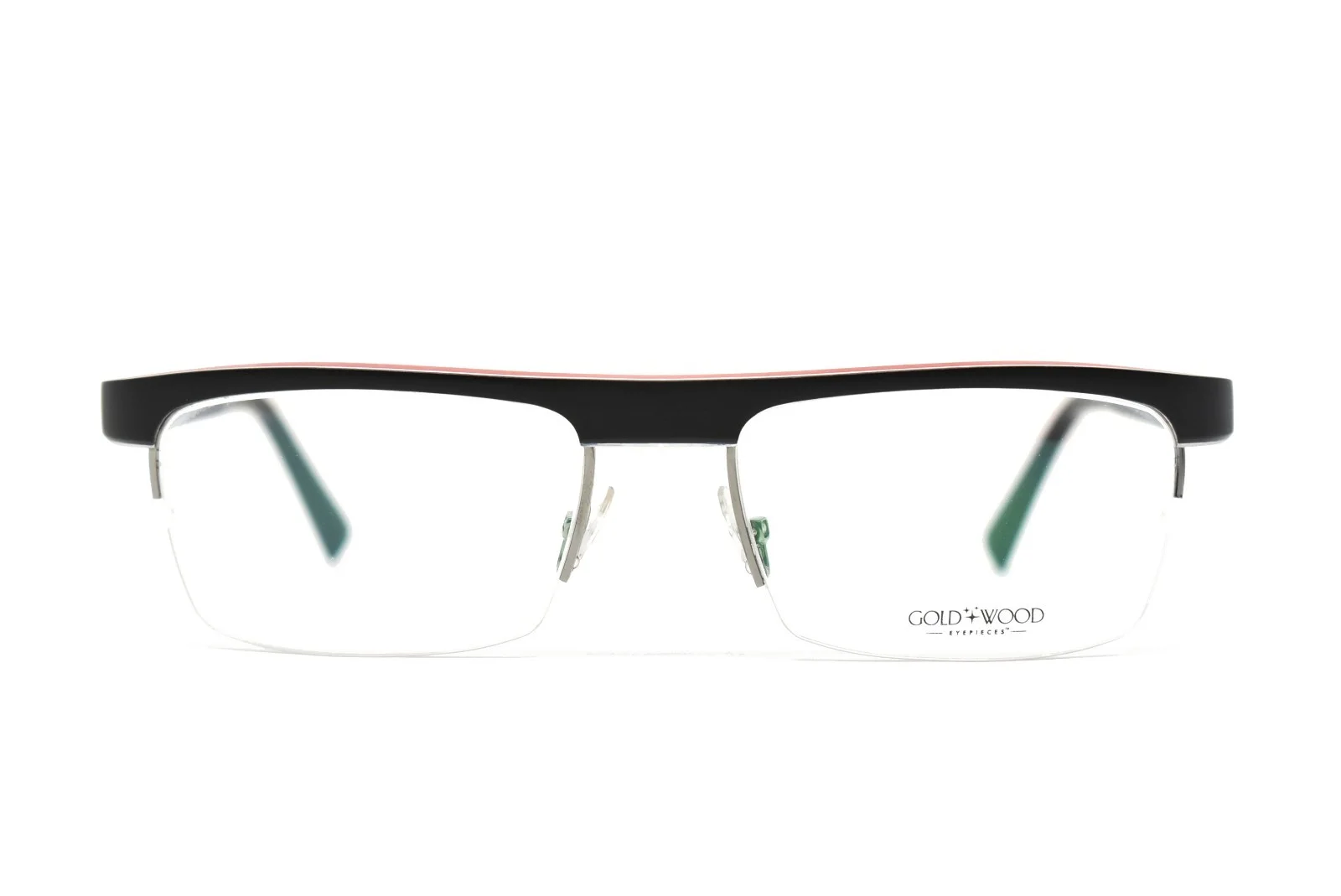 Gold and Wood DELTA 01 Eyeglasses 53-18-130 Brand New Authentic - retail $900 2