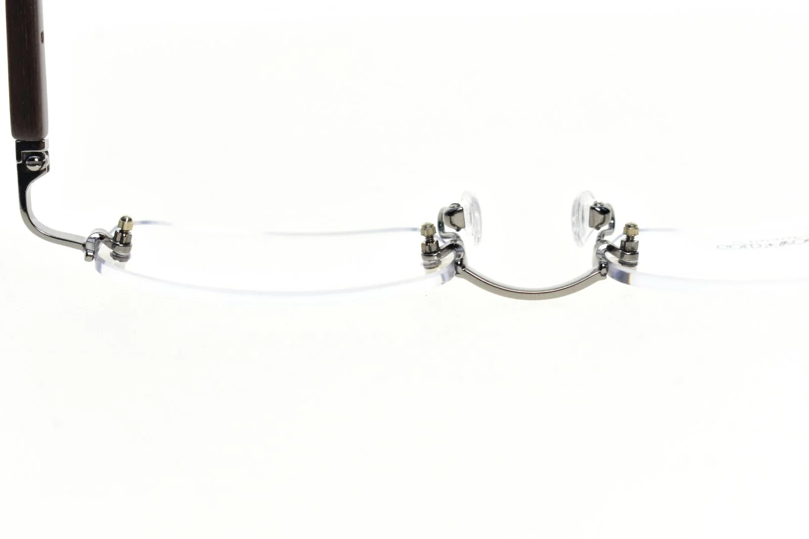 GOLD AND WOOD Rimless Eyeglasses Natural Wood RO 05 09 ST12 Brand New 51-18 2