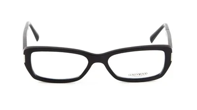 Gold & Wood Black B22 Rectangular Eyeglass Frames 51mm $789 NEW 3