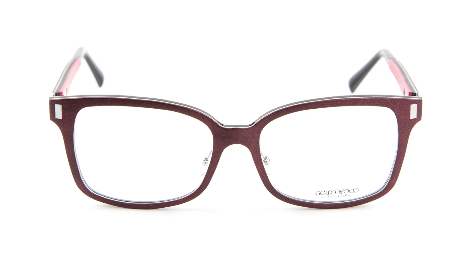 Gold & Wood Orion 07 Square Eyeglass Frames 53mm $789 NEW 4