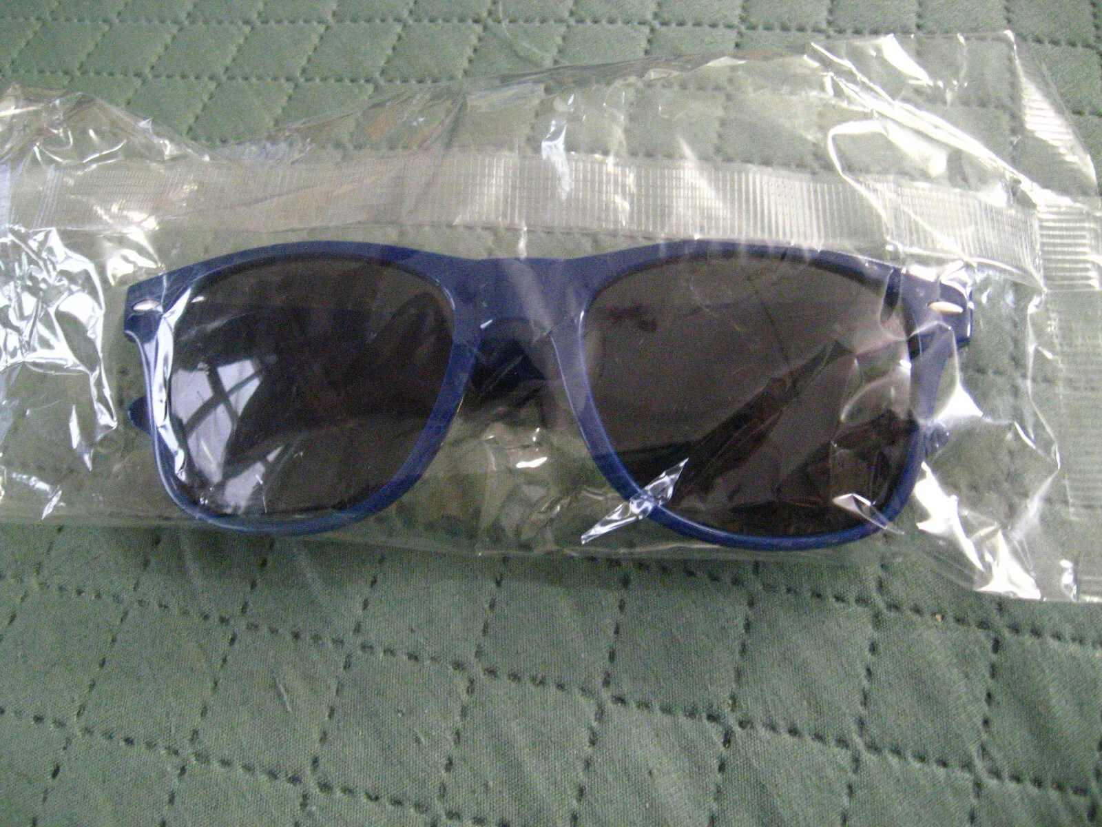 Golden State Warriors Kaiser NEW Sunglasses - Blue Wayfarer Basketball Glasses