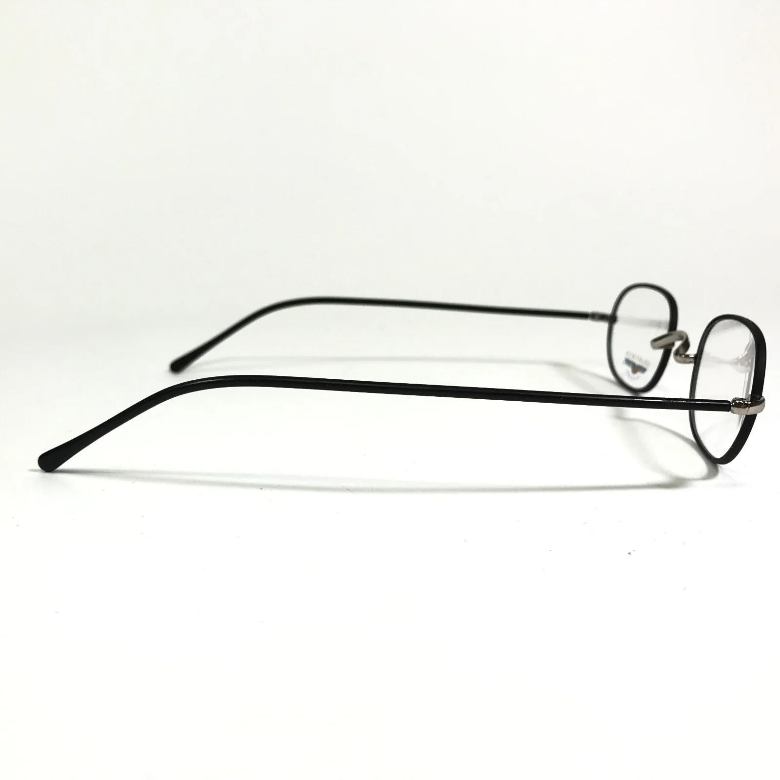 Goldfinch G505 633 Eyeglasses Frames Black Gunmetal Round Full Rim 44-22-140 3