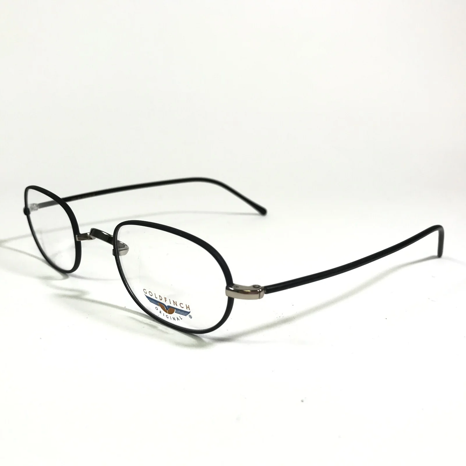 Goldfinch G505 633 Eyeglasses Frames Black Gunmetal Round Full Rim 44-22-140 4
