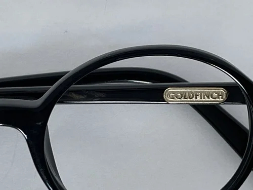 Goldfinch Lennon Black 45-20-145 Black Full Rim Acetate Eyeglasses Frame 2