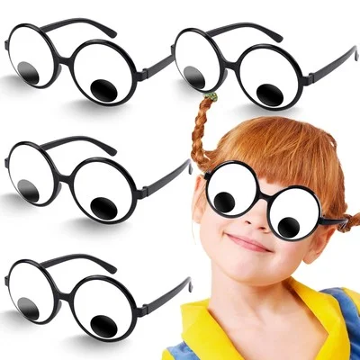 Googly Eyes Glasses Funny Shaking Costume Eye Glasses Novelty Shades Giant Googl