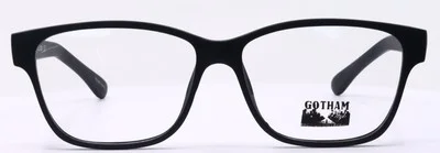 Gotham Style #234 Matte Black Square Mens Full Rim Eyeglasses Frames 56-15-145 2