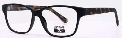 Gotham Style #234 Matte Black/Tortoise Square Mens Eyeglasses Frames 56-15-145