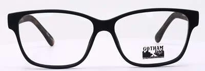 Gotham Style #234 Matte Black/Tortoise Square Mens Eyeglasses Frames 56-15-145 2