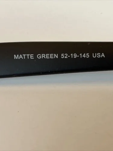 GOTHAM Style #253 Matte Green Eyeglasses 52-19-145 Frames Smilen 4