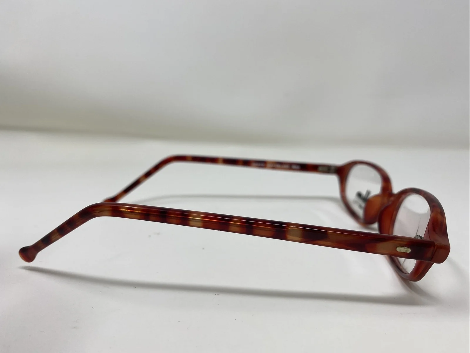 Gotham Style Eyeglasses Frames 44-17-140 Amber Full Rim SH84 3