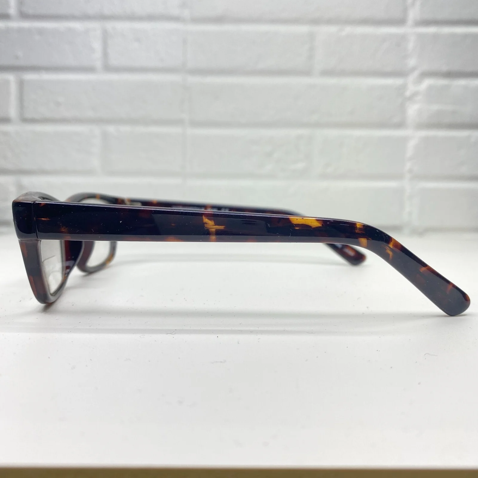 Gotham Style Eyeglasses Frames Brown Womens 50-17-140 Amber Full Rim 18907 2