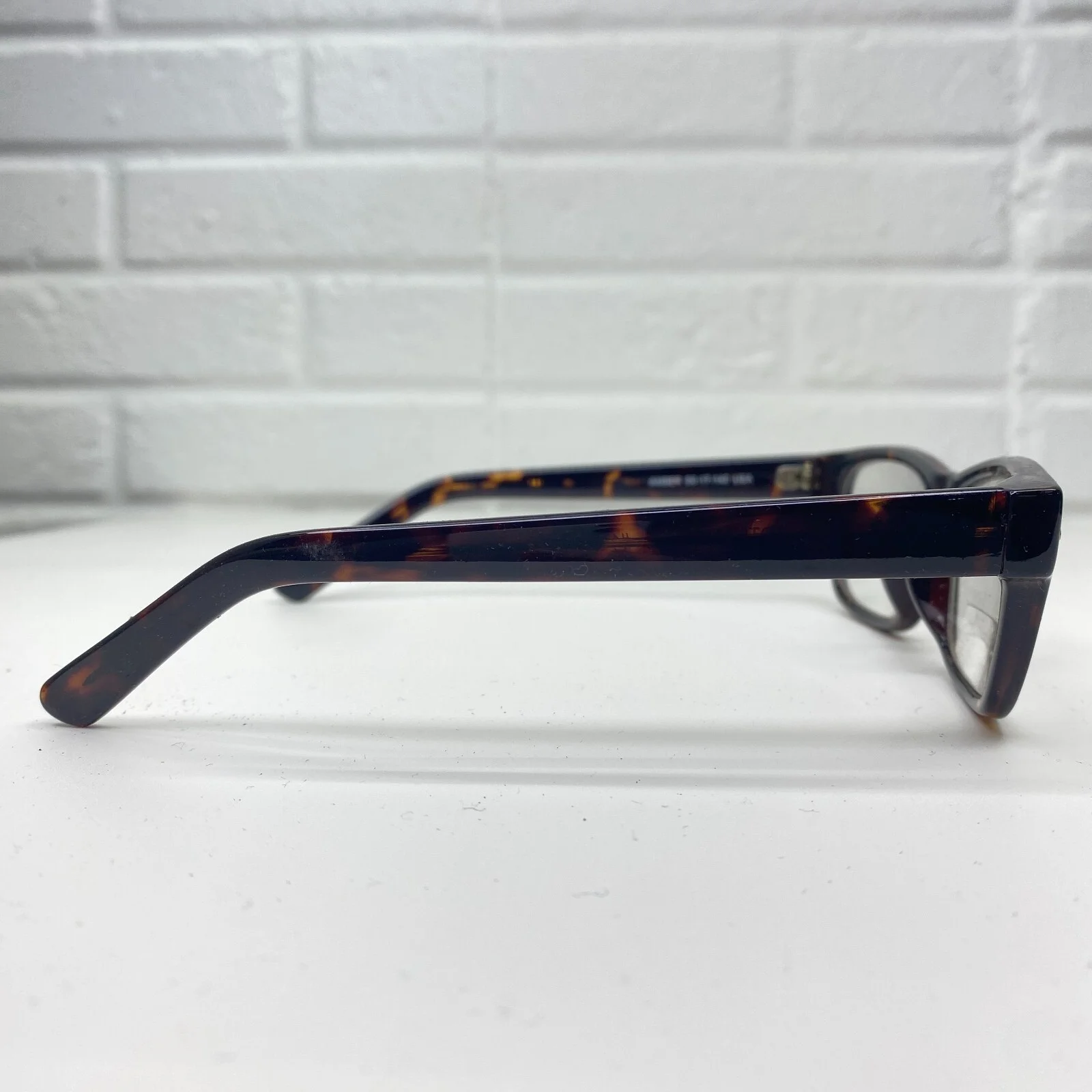 Gotham Style Eyeglasses Frames Brown Womens 50-17-140 Amber Full Rim 18907 4