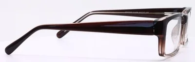Gotham Style GOTHAMFLEX 41 Brown Fade Rectangle Mens Eyeglasses Frames 53-17-145 4