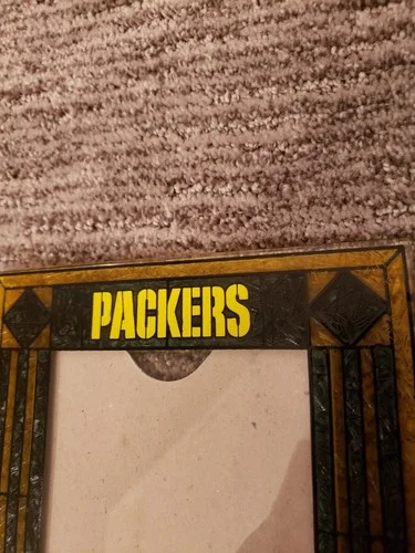Green Bay Packers Art Glass 4 4