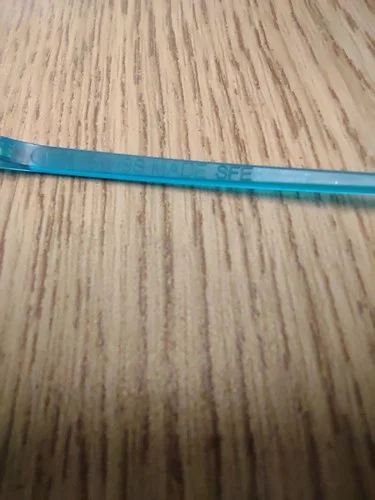 GUC SwissFlex Eyephorics Rimless Teal Frames With Case Customizable 4