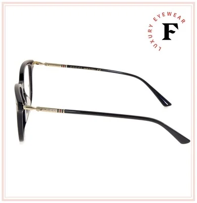 GUCCI 0390 Black Gold Clubmaster Classic Men Eyeglasses 52mm GG0390O Frame 2