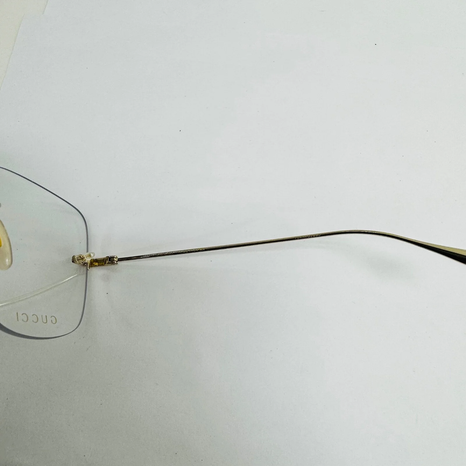 GUCCI 1150 Metal Gold Removable Chain Pendant Charm Eyeglasses 59m GG1150O 001 3