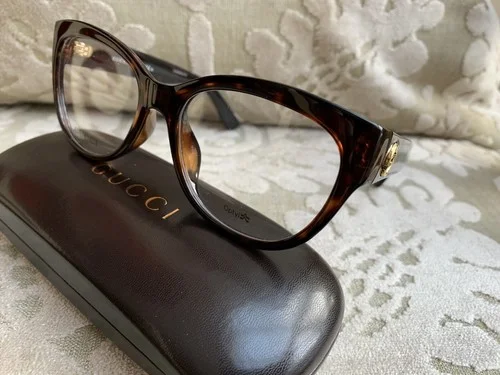 GUCCI AUTHENTIC EYEGLASSES FRAME RX GG3838/F Asian Fit LSD NEW w/Case $382 2