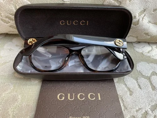 GUCCI AUTHENTIC EYEGLASSES FRAME RX GG3838/F Asian Fit LSD NEW w/Case $382 4