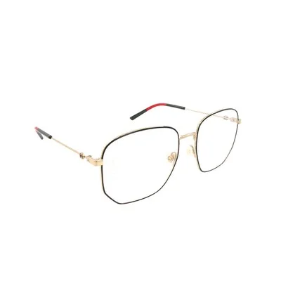 Gucci Demo Geometric Ladies Eyeglasses GG0396O 001 56 GG0396O 001 56 2