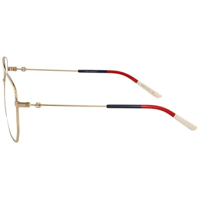 Gucci Demo Geometric Ladies Eyeglasses GG0396O 002 56 GG0396O 002 56 3