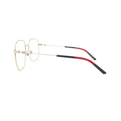 Gucci Demo Geometric Ladies Eyeglasses GG0396O 003 56 GG0396O 003 56 3