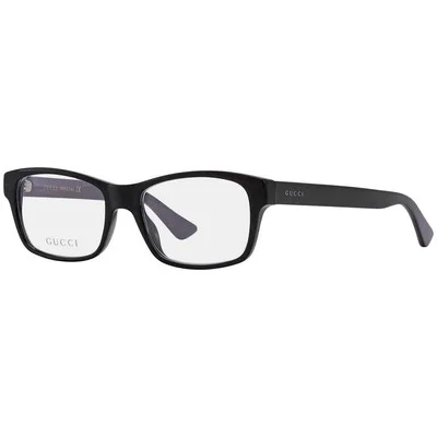 Gucci Demo Rectangular Unisex Eyeglasses GG0006O 005 55 GG0006O 005 55 2