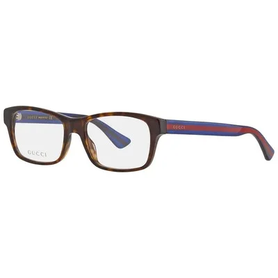 Gucci Demo Rectangular Unisex Eyeglasses GG0006O 007 55 GG0006O 007 55 2