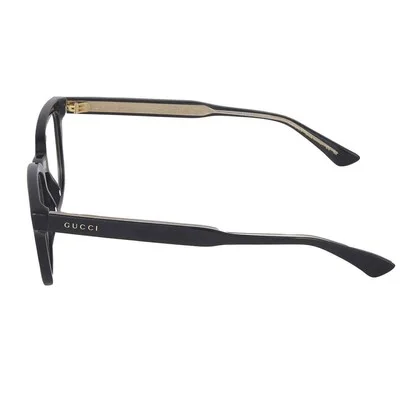 Gucci Demo Square Unisex Eyeglasses GG0184O 001 50 GG0184O 001 50 4