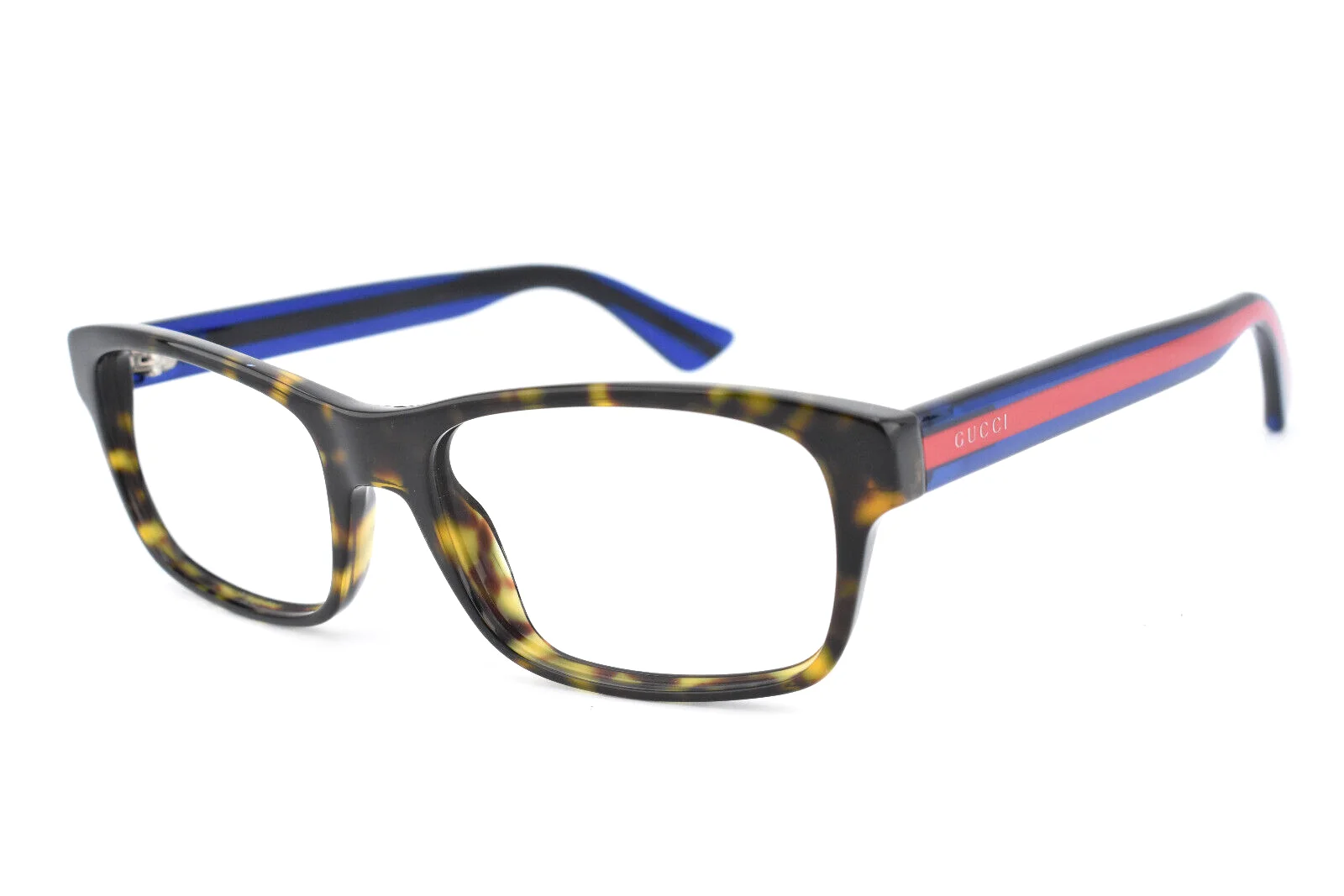 Gucci Eyeglasses Frame GG0006O 007 Tortoise Men Women Italy 55[]18 145 #4621