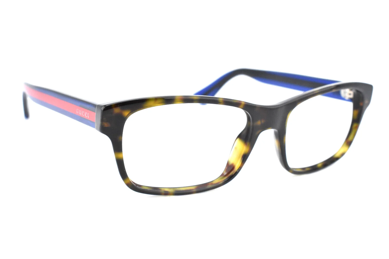 Gucci Eyeglasses Frame GG0006O 007 Tortoise Men Women Italy 55[]18 145 #4621 2
