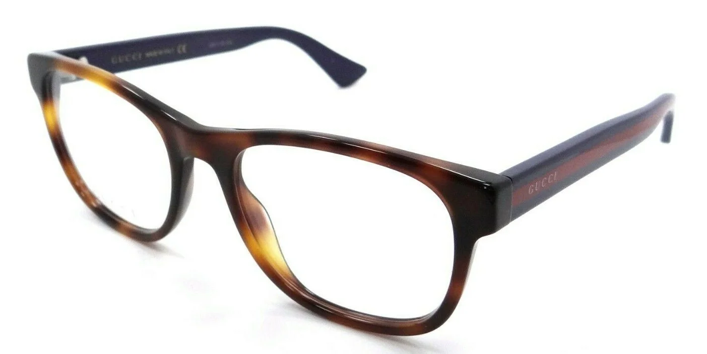 Gucci Eyeglasses Frames GG0004O 006 53-19-145 Dark Havana Made in Italy