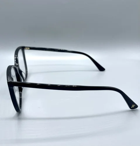 Gucci Eyeglasses Frames Only GG0026O Black Oversized Cat Eye Full Rim Authentic 4