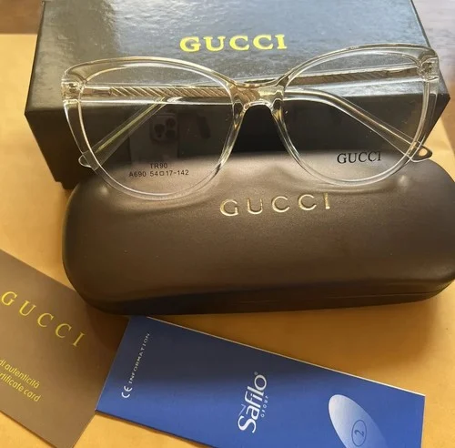 Gucci eyeglasses frames women, 54,17,142, Made In Italy (Sale Price),