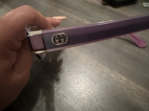 Gucci Eyeglasses GG 2869 IQ5 Purple/Lavender Rectangular Italy 54 15 135 CZ99