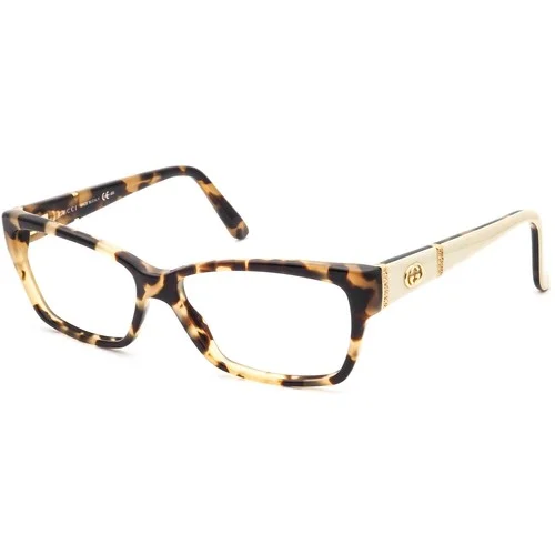 Gucci Eyeglasses GG 3559 L7B Tortoise/Ivory Crystals Cat Eye Italy 53[]14 135 3