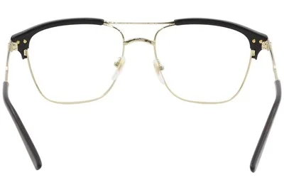 Gucci Eyeglasses GG0241O GG/0241/O 002 Gold/Black Full Rim Optical Frame 54mm 4