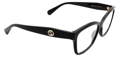 Gucci Eyeglasses GG0798o-004-55 Black Frame Transparent Lenses 3