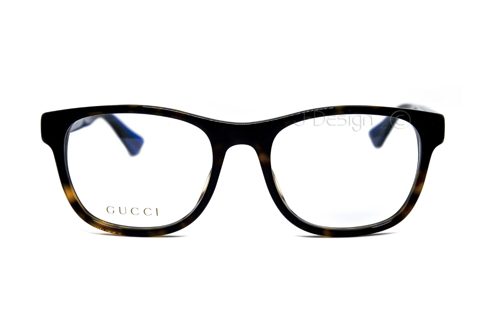 GUCCI GG 0004O 003 Dark Tortoise 53/19/145 Eyeglasses Made Italy 4