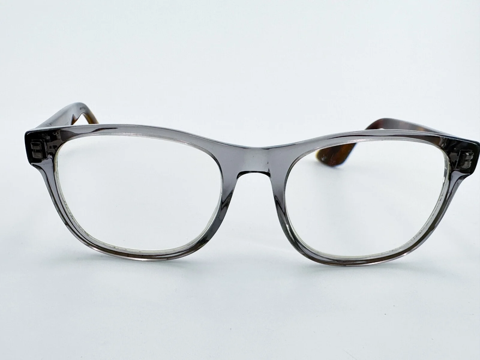 Gucci GG 0004O Eyeglasses FRAMES 003 Havana Brown Tortoise 53[]19-145 Gray I147 2