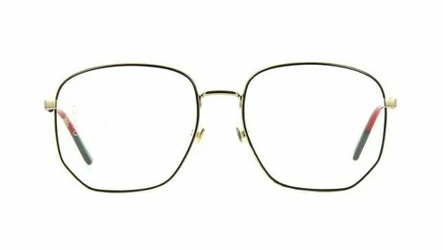Gucci GG 0396O 001 Black/Gold Eyeglasses 2