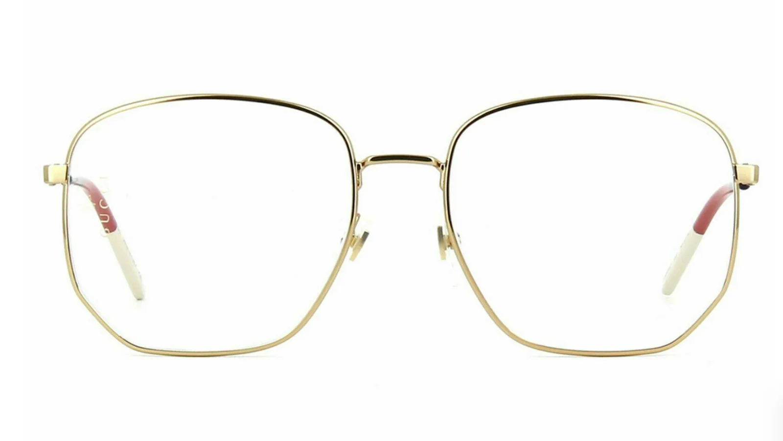 Gucci GG 0396O 002 Gold Red Green Women 2