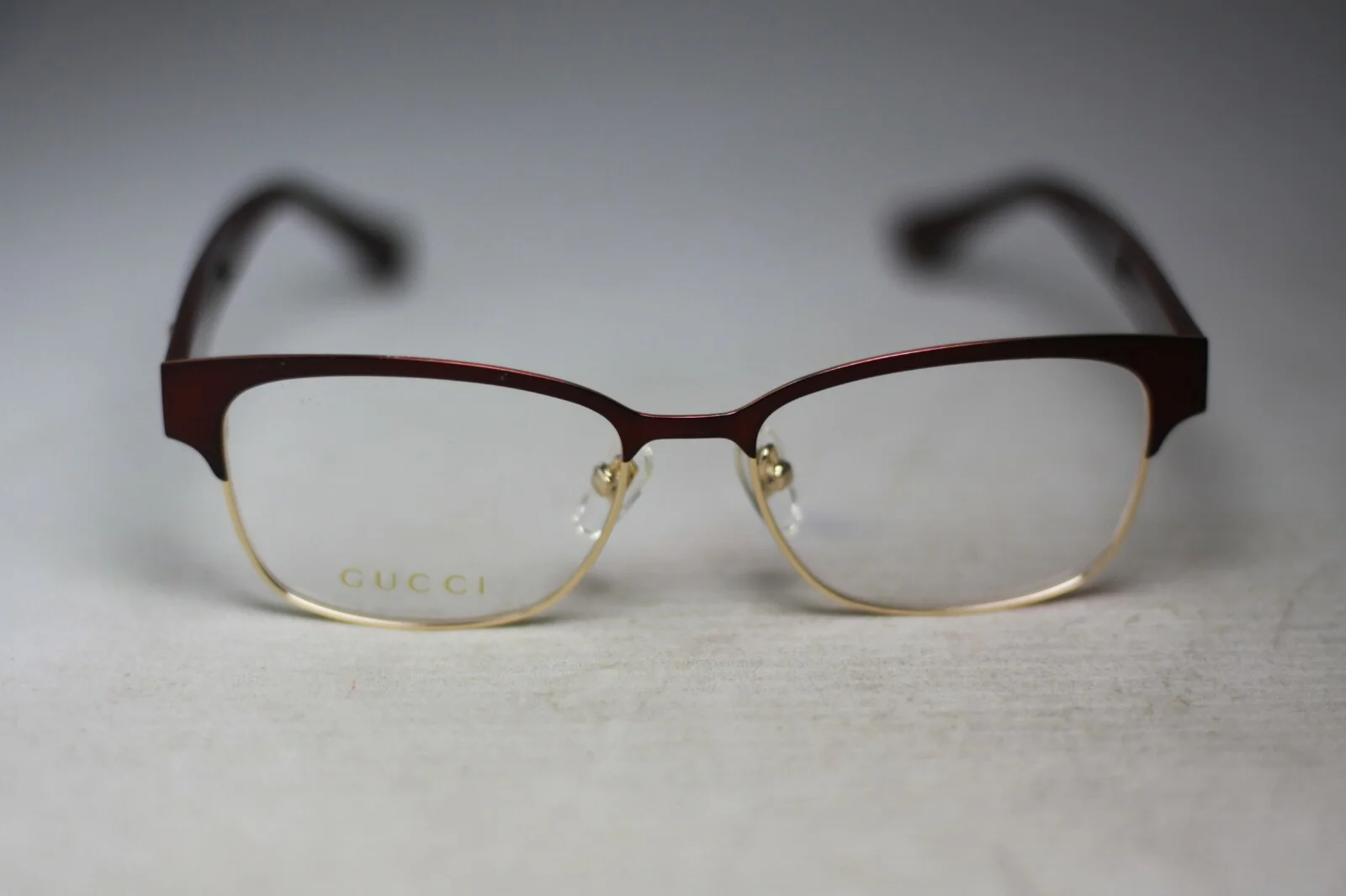 Gucci GG 07510 003 BURGUNDY/GOLD 49-16-145 ITALY MADE 9504