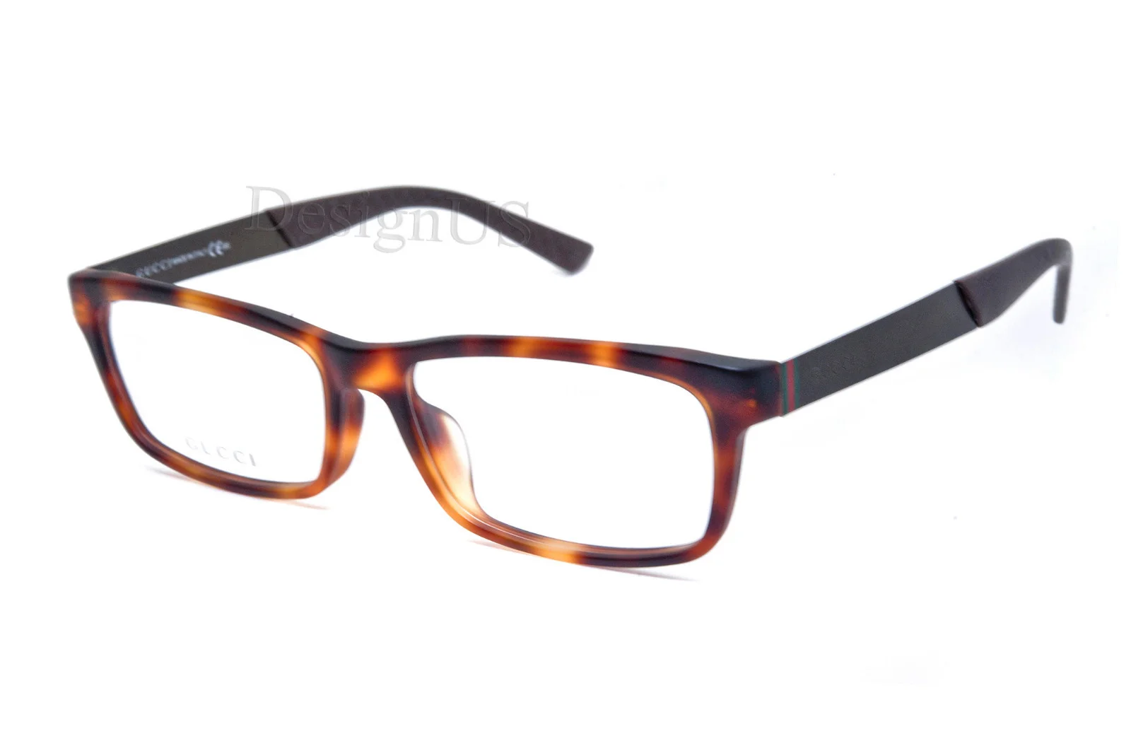 GUCCI GG 1057/F CTF Asian Fit Matte Tortoise 54/16/145 Eyeglasses Italy 2