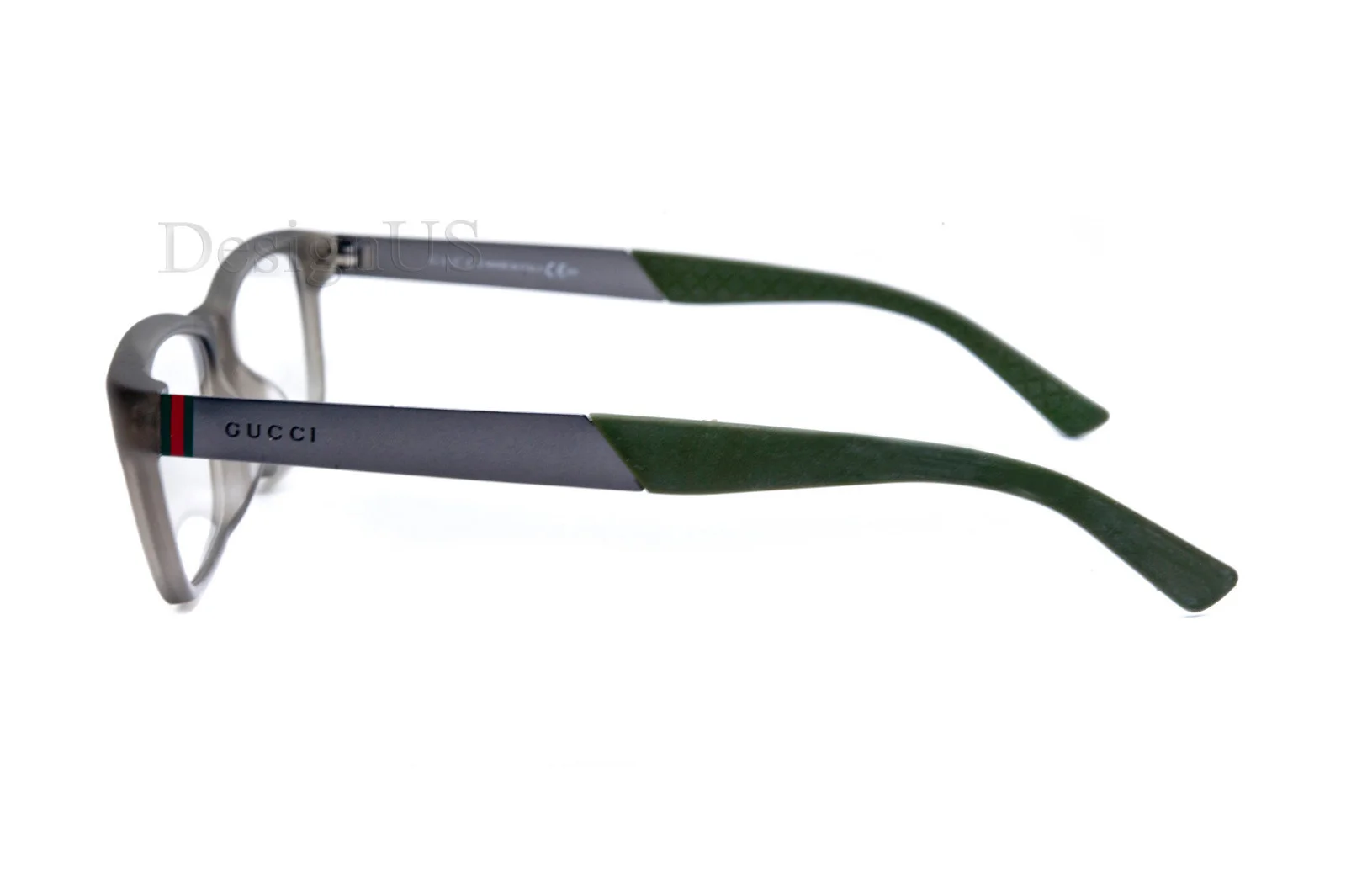 GUCCI GG 1057/F CTG Asian Fit Gray Transparent 54/16/145 Eyeglasses Italy 4