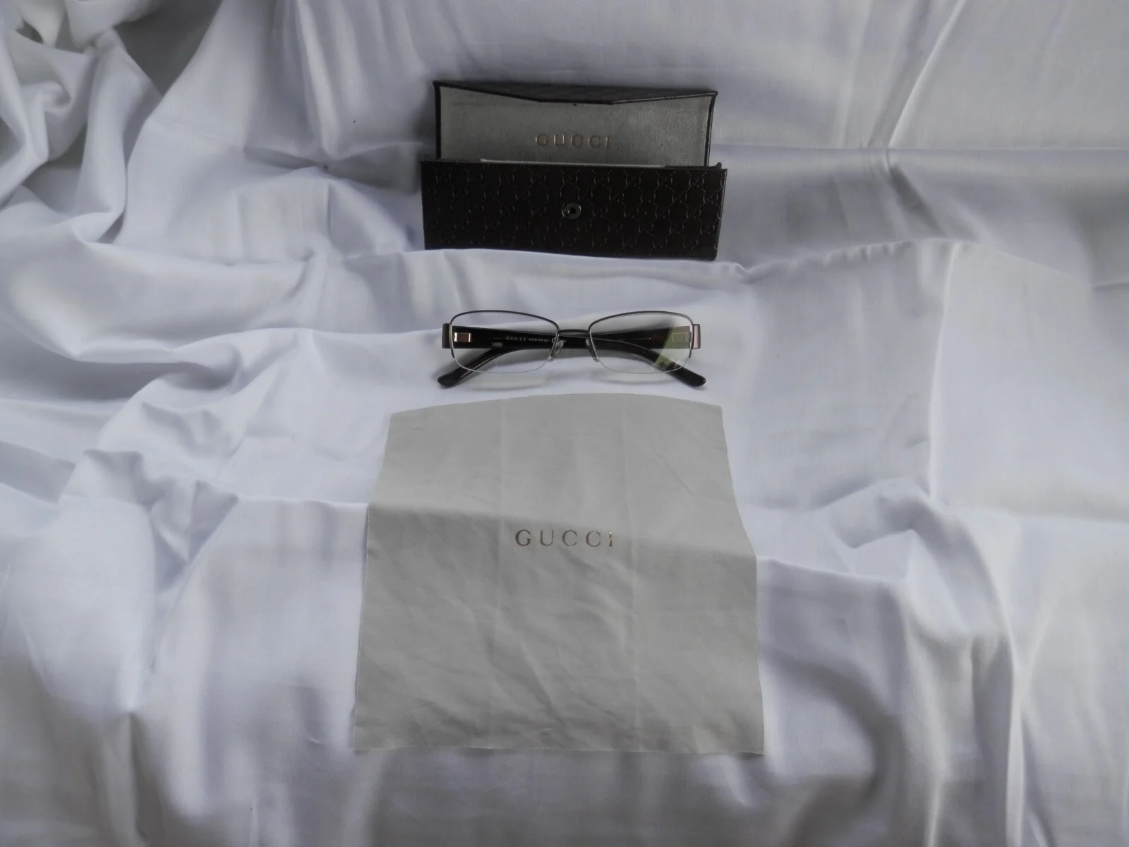 Gucci GG 2903 QUV 135 Italian Made Designer Eyeglasses Frames Cloth & Case 3790