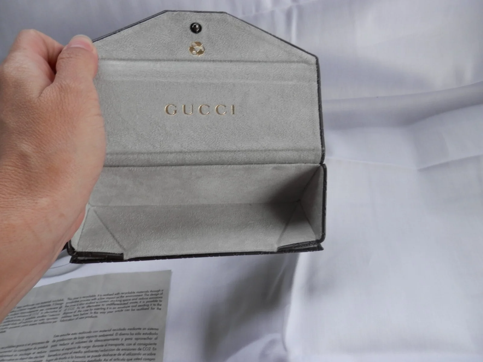 Gucci GG 2903 QUV 135 Italian Made Designer Eyeglasses Frames Cloth & Case 3790 4
